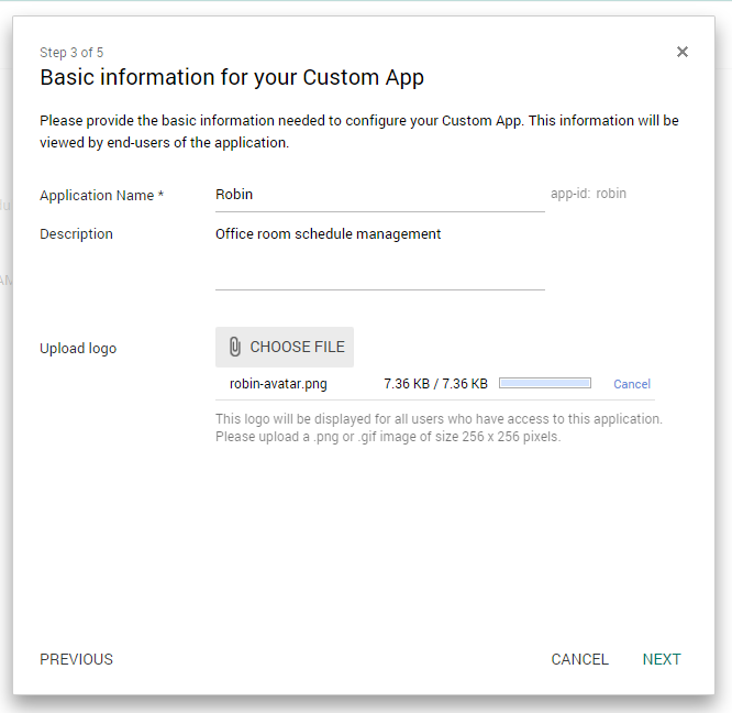 Robin SAML App Icon