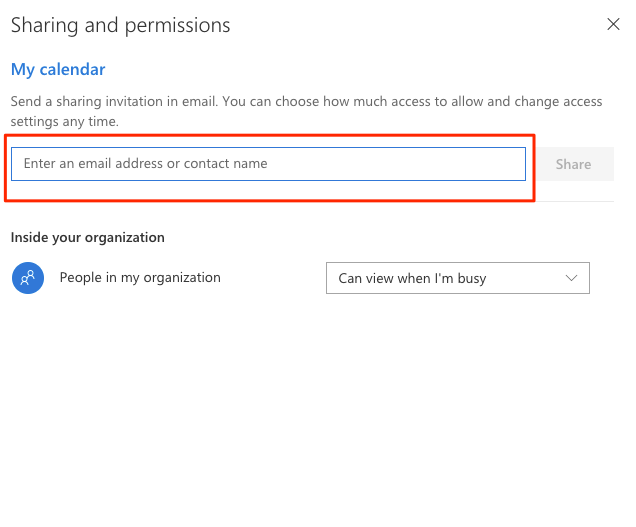 How to use Office 365 shared calendars outside your organization