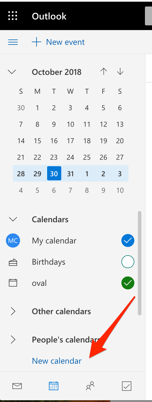 microsoft office calendar sharing permissions