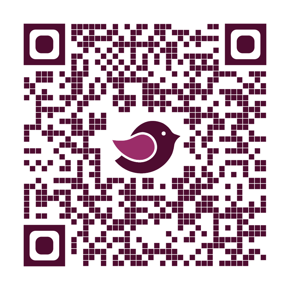 QR code to download the Robin mobile app