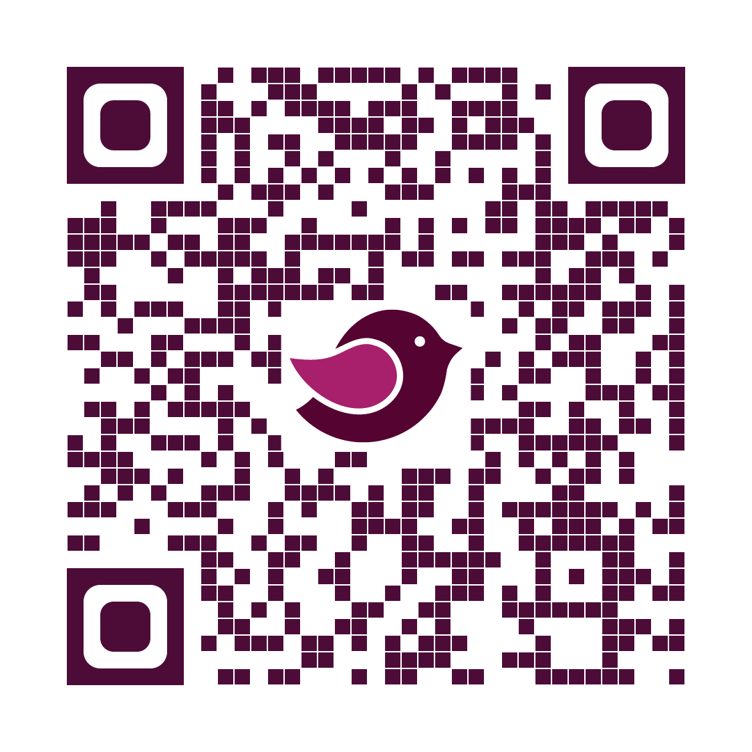 QR code to download the Robin mobile app
